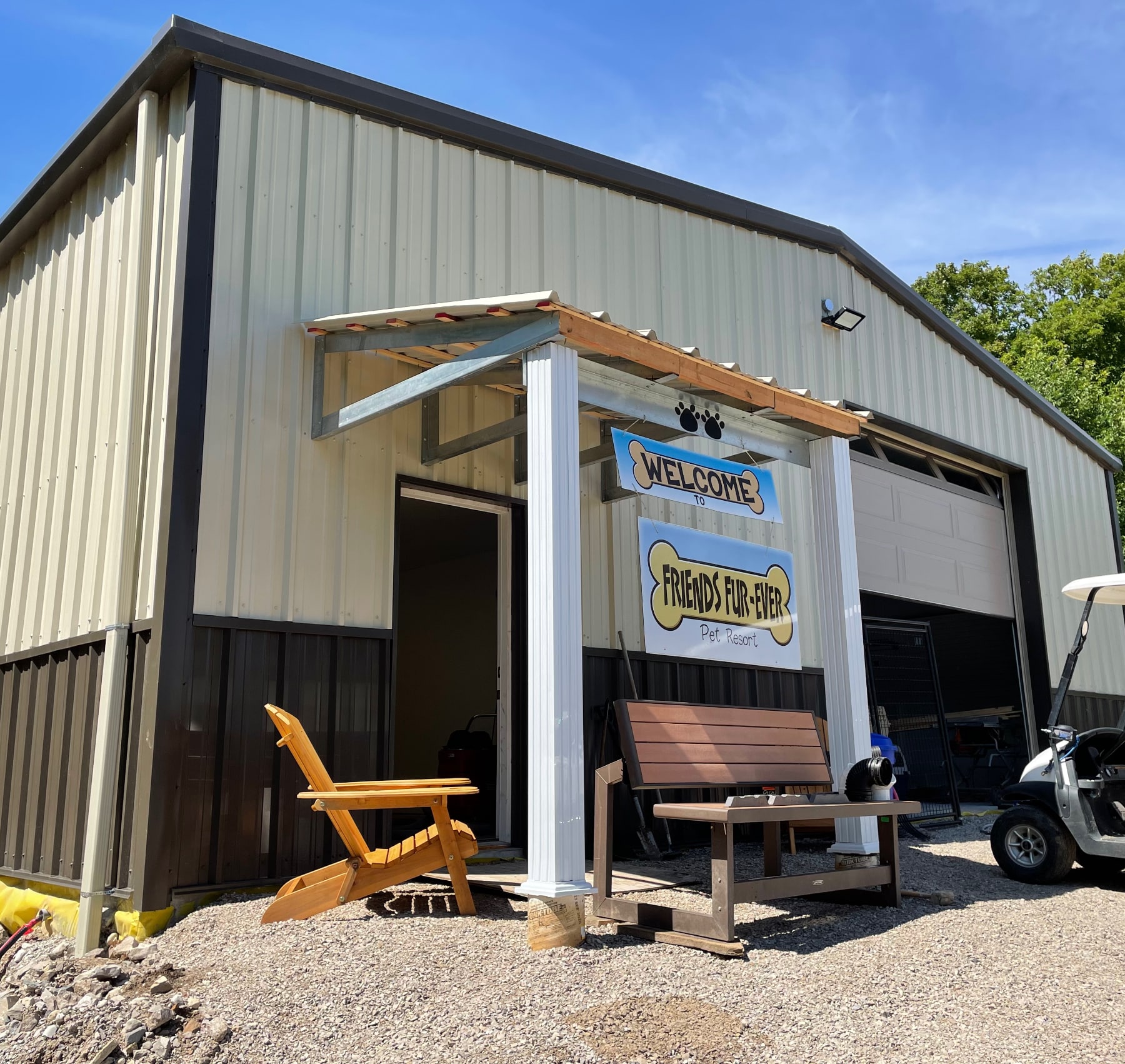 Friends Fur-Ever Pet Retreat Building